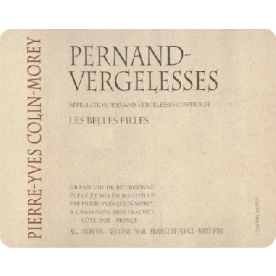 Colin Morey Pernand Vergelesses Les Belles Filles 2017 (1x75cl)