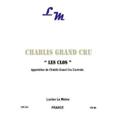 Lucien Le Moine Chablis Grand Cru Les Clos 2020 (1x75cl)