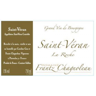 Frantz Chagnoleau Saint Veran La Roche 2012 (6x75cl)