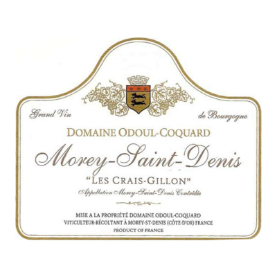 Odoul Coquard Morey-Saint-Denis Les Crais-Gillon 2022 (6x75cl)