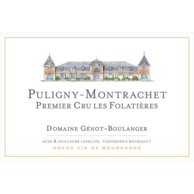 Genot Boulanger Puligny-Montrachet 1er Cru Les Folatieres 2020 (6x75cl)