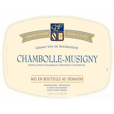 Coquard Loison-Fleurot Chambolle-Musigny 2021 (6x75cl)