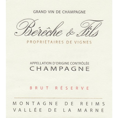 Bereche & Fils Brut Reserve NV (6x75cl)