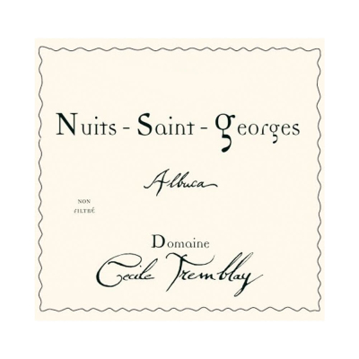 Cecile Tremblay Nuits-Saint-Georges Albuca 2010 (1x75cl)