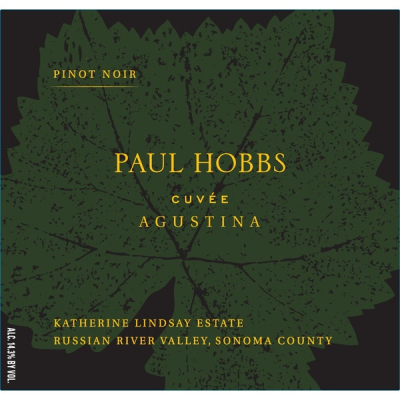 Paul Hobbs Lindsay Estate Pinot Noir Agustina 2022 (12x75cl)