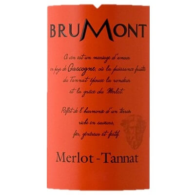 Brumont Cotes Gascogne Merlot Tannat 2022 (6x75cl)