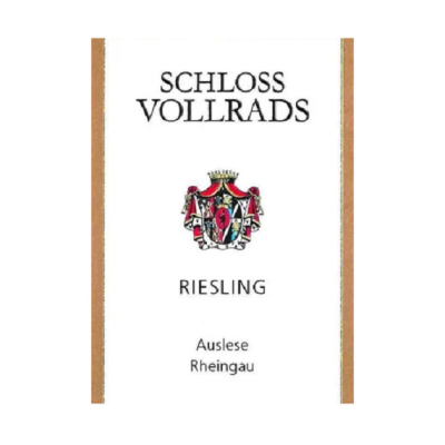 Schloss Vollrads Rheingau Riesling Auslese 2019 (12x37.5cl)