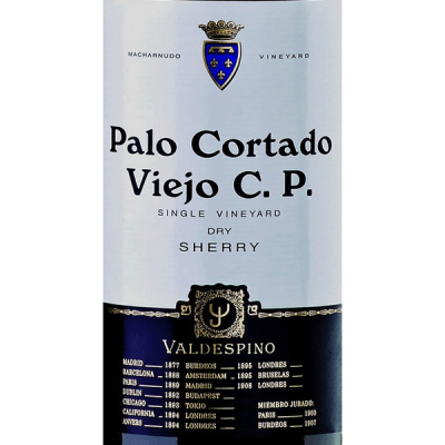 Valdespino Jerez Xeres Palo Cortado Viejo CP Single Vineyard NV (6x50cl)
