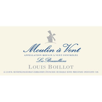 Louis Boillot Moulin-a-Vent Les Brusselions 2018 (12x75cl)