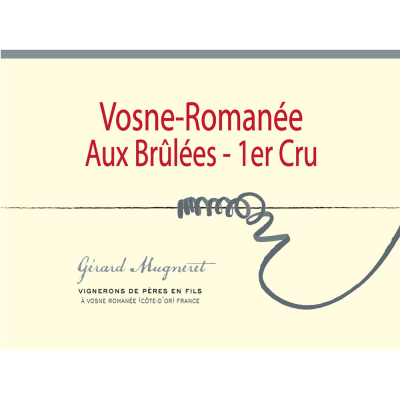 Gerard Mugneret Vosne Romanee Brulees 2014 (6x75cl)