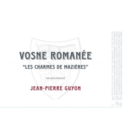Guyon Vosne-Romanee Les Charmes de Maizieres 2018 (6x75cl)