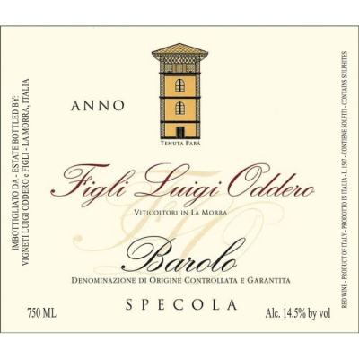 Luigi Oddero Barolo Specola 2019 (1x75cl)