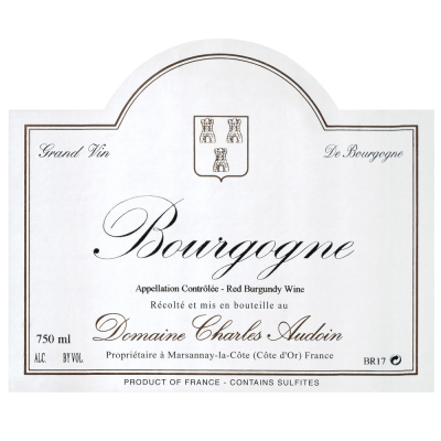 Charles Audoin Bourgogne Rouge 2022 (6x75cl)