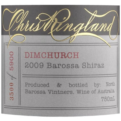 Chris Ringland Dimchurch Shiraz 2012 (1x75cl)