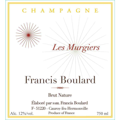 Francis Boulard Murgiers Extra Brut NV (6x75cl)