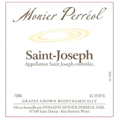 Monier Perreol Saint Joseph 2022 (6x75cl)