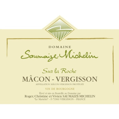 Saumaize Michelin Macon Vergisson Sur La Roche 2015 (12x75cl)