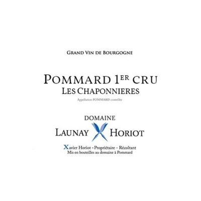 Launay Horiot Pommard 1er Cru Les Chaponnieres 2019 (6x75cl)