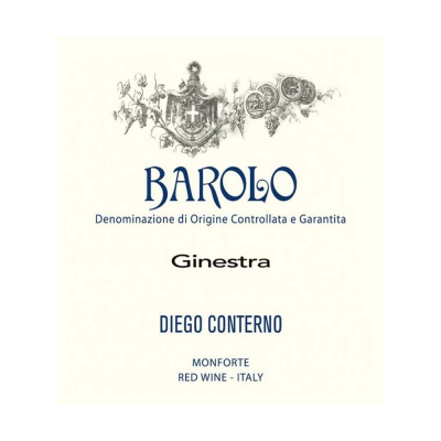 Diego Conterno Barolo Ginestra 2016 (6x75cl)