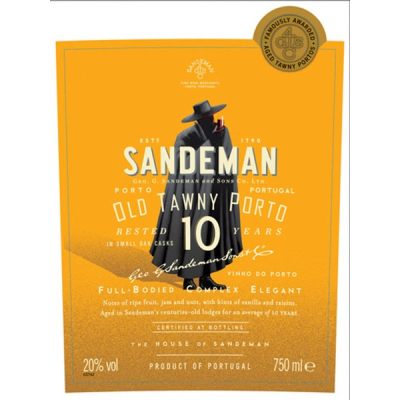 Sandeman Tawny Porto 10 YO NV (6x75cl)