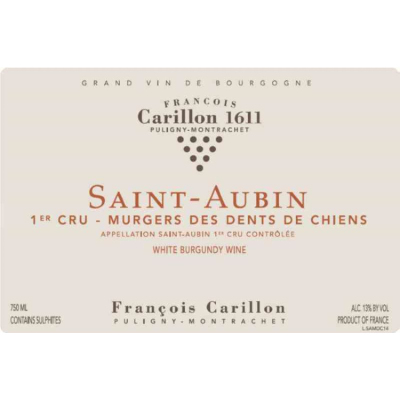 Francois Carillon Saint Aubin 1er Cru Murgers des Dents de Chien 2022 (3x75cl)