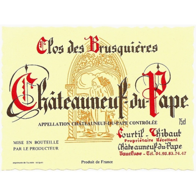 Clos Brusquieres Chateauneuf Du Pape 2010 (12x75cl)