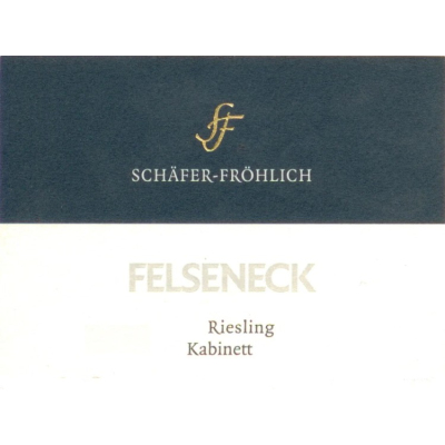 Schafer Frohlich Bockenauer Felseneck Riesling Kabinett 2022 (6x75cl)
