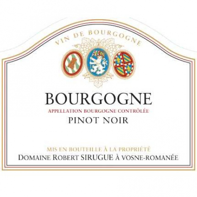 Robert Sirugue Bourgogne Pinot Noir 2018 (6x75cl)