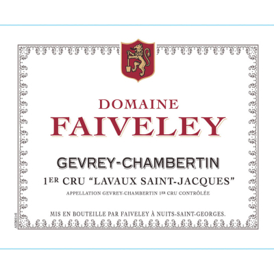 Faiveley Gevrey-Chambertin 1er Cru Lavaux St Jacques 2015 (6x75cl)