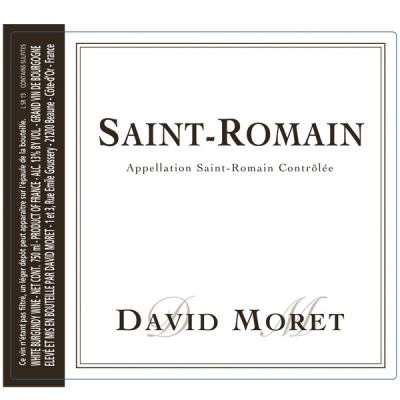David Moret Saint Romain 2021 (6x75cl)
