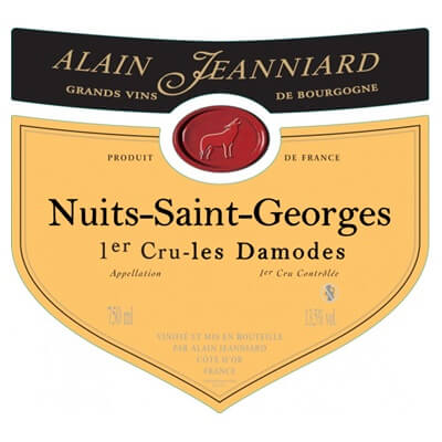 Alain Jeanniard Nuits-Saint-Georges 1er Cru Les Damodes 2019 (12x75cl)