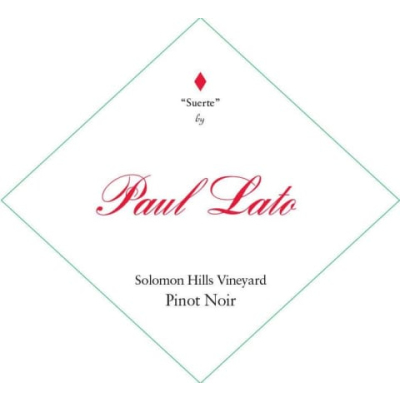 Paul Lato Solomon Hills Pinot Noir Suerte 2020 (12x75cl)