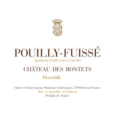 Rontets Pouilly Fuisse Pierrefolle 2021 (12x75cl)