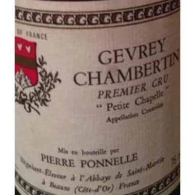 Pierre Ponnelle Gevrey Chambertin Petite Chapelle 2018 (6x75cl)