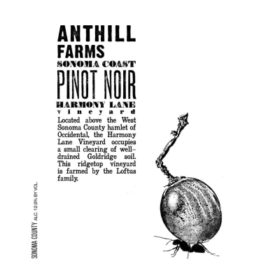 Anthill Farms Harmony Lane Pinot Noir 2021 (6x75cl)
