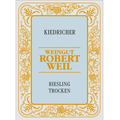 Robert Weil Kiedricher Riesling Trocken 2021 (6x75cl)