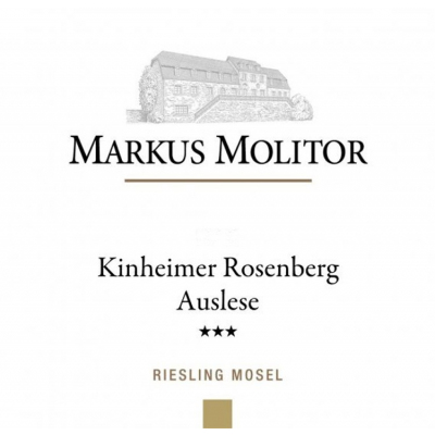 Markus Molitor Kinheimer Rosenberg Riesling Auslese *** 2015 (6x75cl)