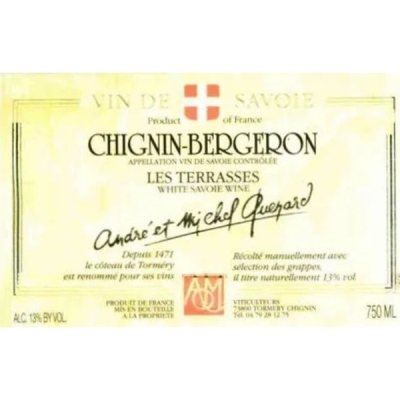 Andre et Michel Quenard Chignin-Bergeron Les Terasses 2023 (12x75cl)