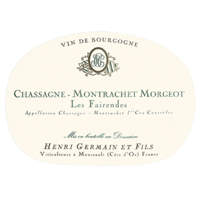 Henri Germain Chassagne-Montrachet 1er Cru Morgeot Fairendes Blanc 2021 (12x75cl)