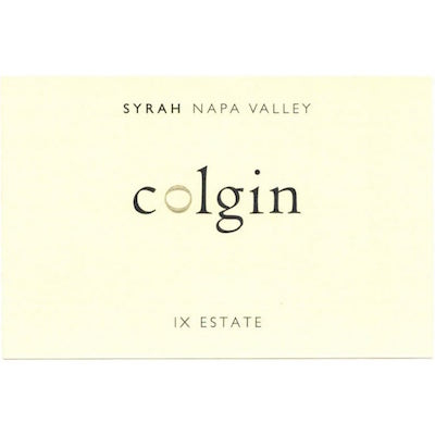 Colgin Syrah IX Estate 2010 (3x75cl)