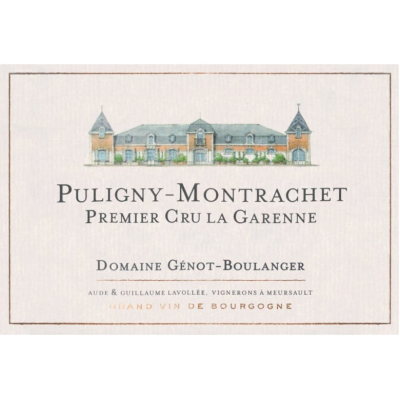 Genot Boulanger Puligny-Montrachet 1er Cru Garenne 2020 (6x75cl)
