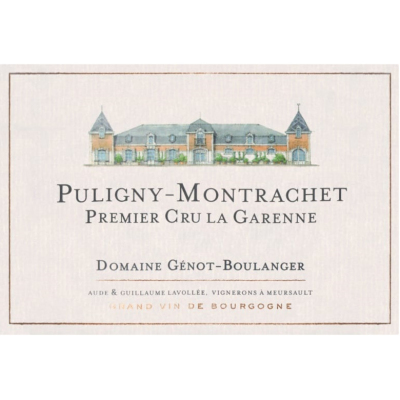 Genot Boulanger Puligny-Montrachet 1er Cru La Garenne 2022 (6x75cl)