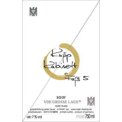 Peter Lauer Ayler Kupp Riesling Kabinett Fass 5 Auction 2022 (1x75cl)
