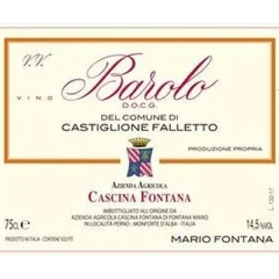 Cascina Fontana Barolo Castiglione Falletto 2019 (6x75cl)