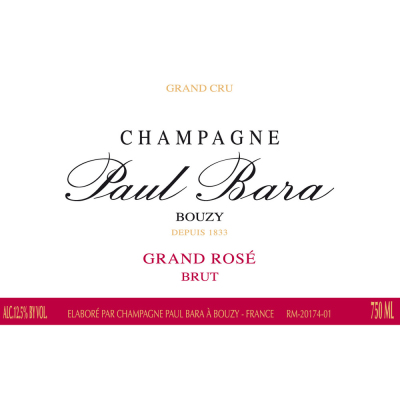 Paul Bara  Grand Rose Bouzy NV (12x37.5cl)
