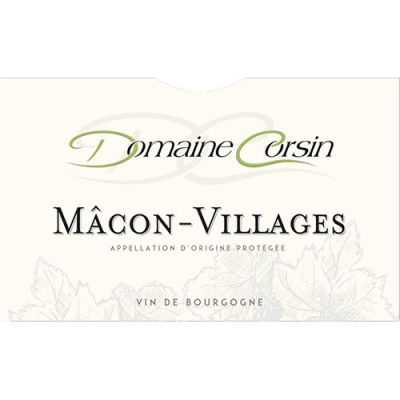 Corsin Macon Villages Chardonnay 2023 (12x75cl)