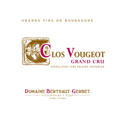 Berthaut Gerbet Clos Vougeot Grand Cru 2020 (1x75cl)