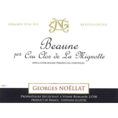 Georges Noellat (Maxime Cheurlin) Beaune 1er Cru Mignotte 2018 (12x75cl)