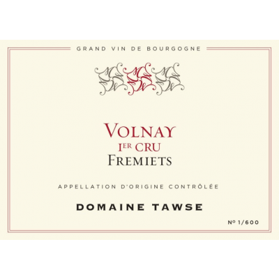 Tawse Volnay 1er Cru Fremiets 2020 (6x75cl)