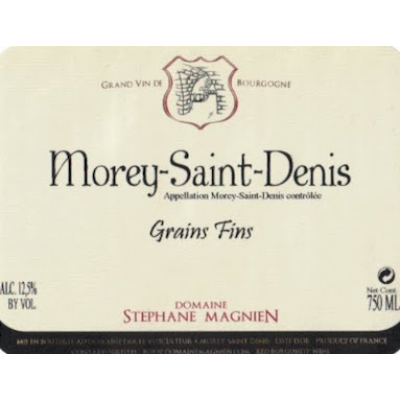 Stephane Magnien Morey-Saint-Denis Grains Fins 2018 (6x75cl)